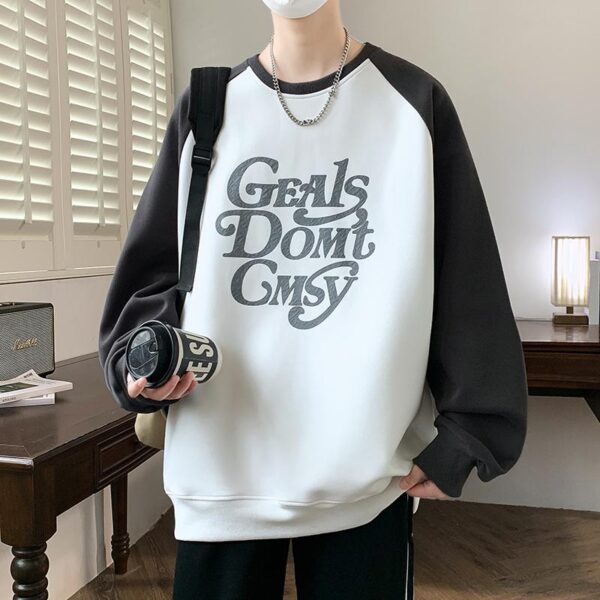 Spring and Autumn round neck sweatshirt boys, junior high school students, high school students, students long sleeve t-shirts, tops, teens, big children's base shirts