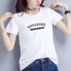 Summer pure cotton women's white short-sleeve T-shirt new Korean style versatile loose half-sleeve all-cotton top - 图片 7