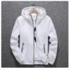 Reflective zipper outdoor windbreaker new spring autumn men's plus size jacket trendy youth jacket - 图片 12