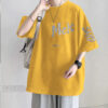 100% pure cotton heavyweight loose-fitting summer short-sleeve men's t-shirt, large size for 200-300 jin - 图片 6