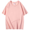 Cotton short-sleeved T-shirt without side seams, trendy loose solid color body shirt - 图片 24