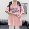 100% cotton heavy short-sleeved T-shirt loose large size 80-300 pound men's summer trend ins trendy brand tops - 图片 2