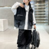 Boy's suit 2025 new spring children's Internet celebrity handsome fried street spring and autumn cargo vest three-piece set - 图片 4