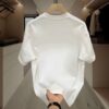 European cotton short sleeve t-shirt men's American blockbuster brand loose crew neck summer new top T young man t-shirt - 图片 6