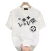Heavy cotton commuting simple summer new casual short sleeve loose and versatile trend top half sleeve - 图片 6
