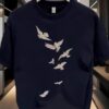 Cotton men's T-shirt half-sleeved statement print short sleeve crew neck summer loose and versatile new trendy casual top - 图片 2