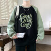 Spring and Autumn round neck sweatshirt boys, junior high school students, high school students, students long sleeve t-shirts, tops, teens, big children's base shirts - 图片 3
