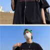 Short sleeve shirt men's summer american trend loose student heavy fashion brand plus size half-sleeved shirt - 图片 7