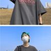 Short sleeve shirt men's summer american trend loose student heavy fashion brand plus size half-sleeved shirt - 图片 10