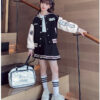 Girls' spring and autumn suits, girls' baseball uniforms, medium and large children's foreign influences, Internet celebrities, fashionable autumn fashion clothes - 图片 9