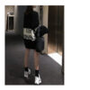 Medium-length sweatshirt women's loose Korean version of the spring thin lazy style bf jacket tide ins super hot - 图片 2