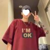 Japanese ins fashion brand heavy 100% cotton short sleeve T-shirt men's summer loose trend casual 2025 new style - 图片 4
