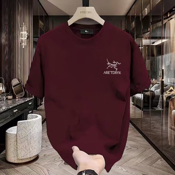 European cotton short sleeve t-shirt men's American blockbuster brand loose crew neck summer new top T young man t-shirt